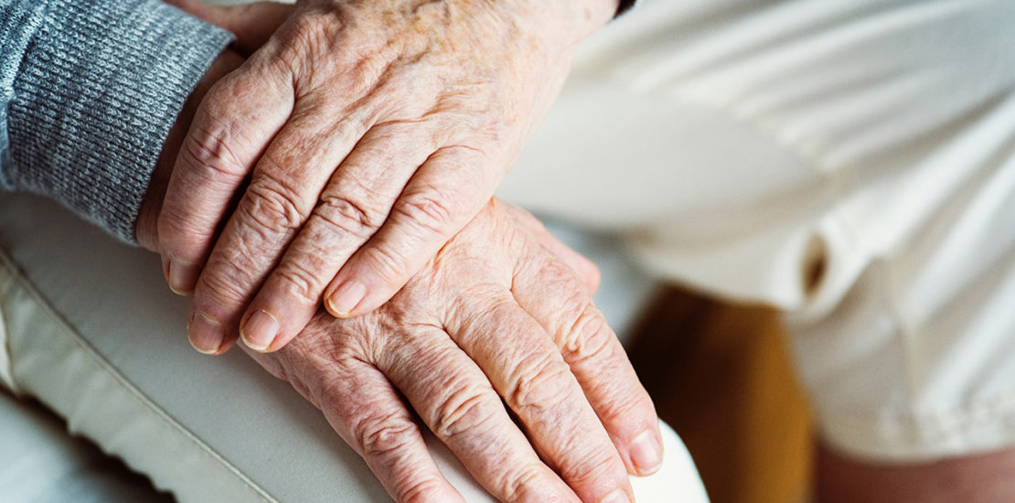 Long Term Care insurance, elderly hands
